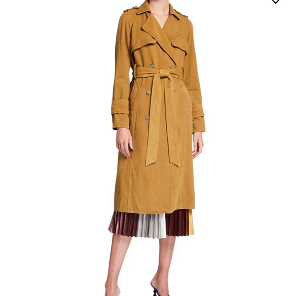 Le Superbe Jackets & Blazers - Le Superbe Delon Tan Twill Trench Coat